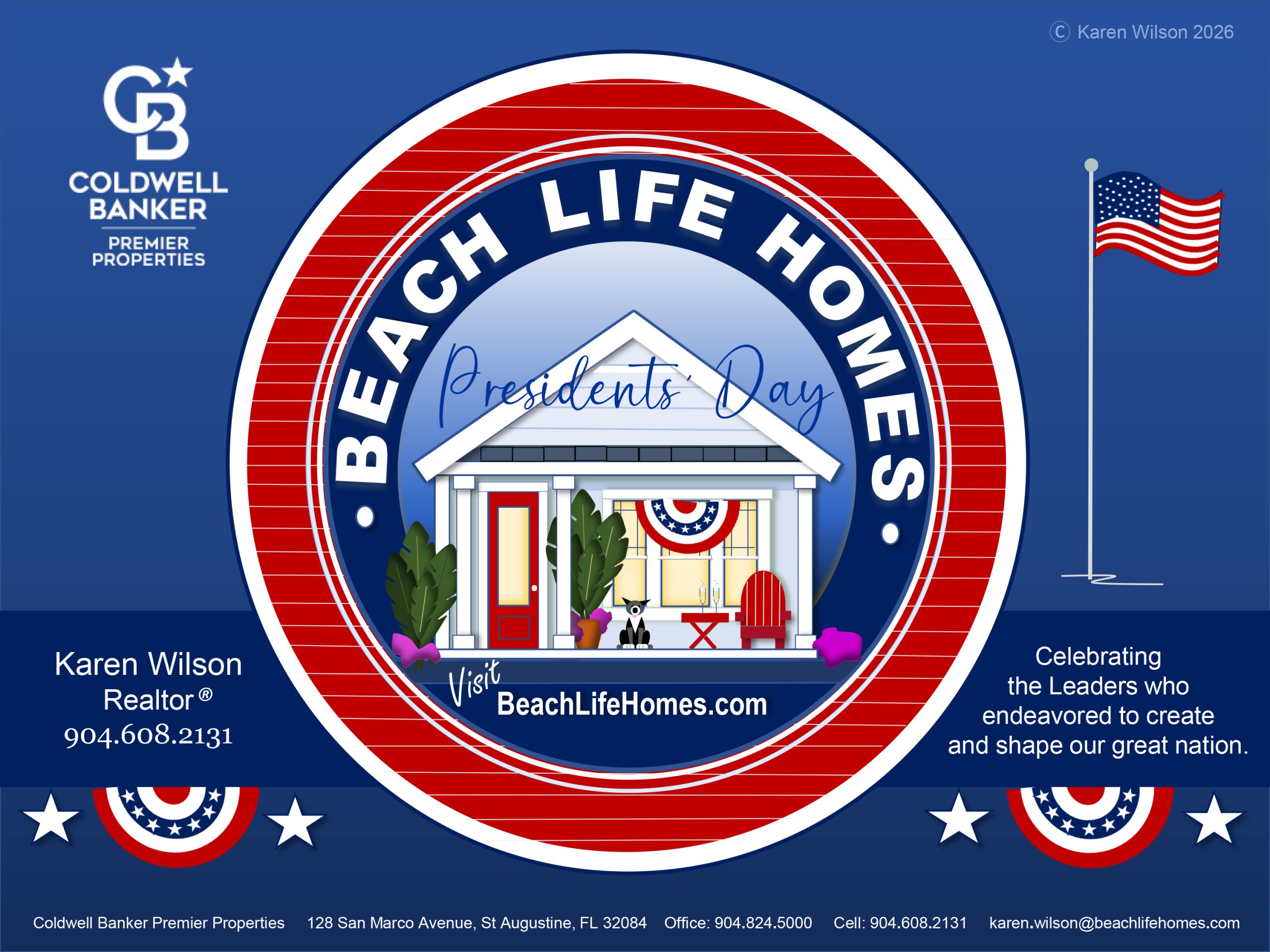 Beach Life Homes - Presidents Day 2026