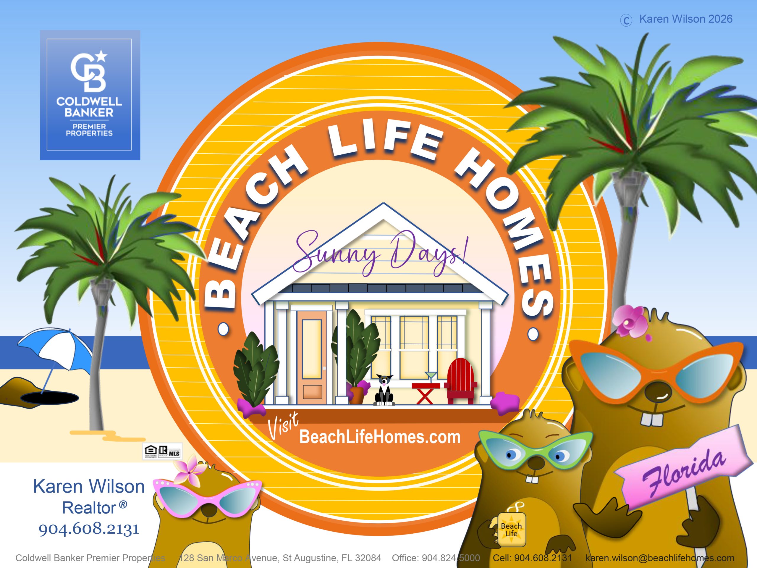 BeachLifeHomes - GROUNDHOG DAY - 2026- pink