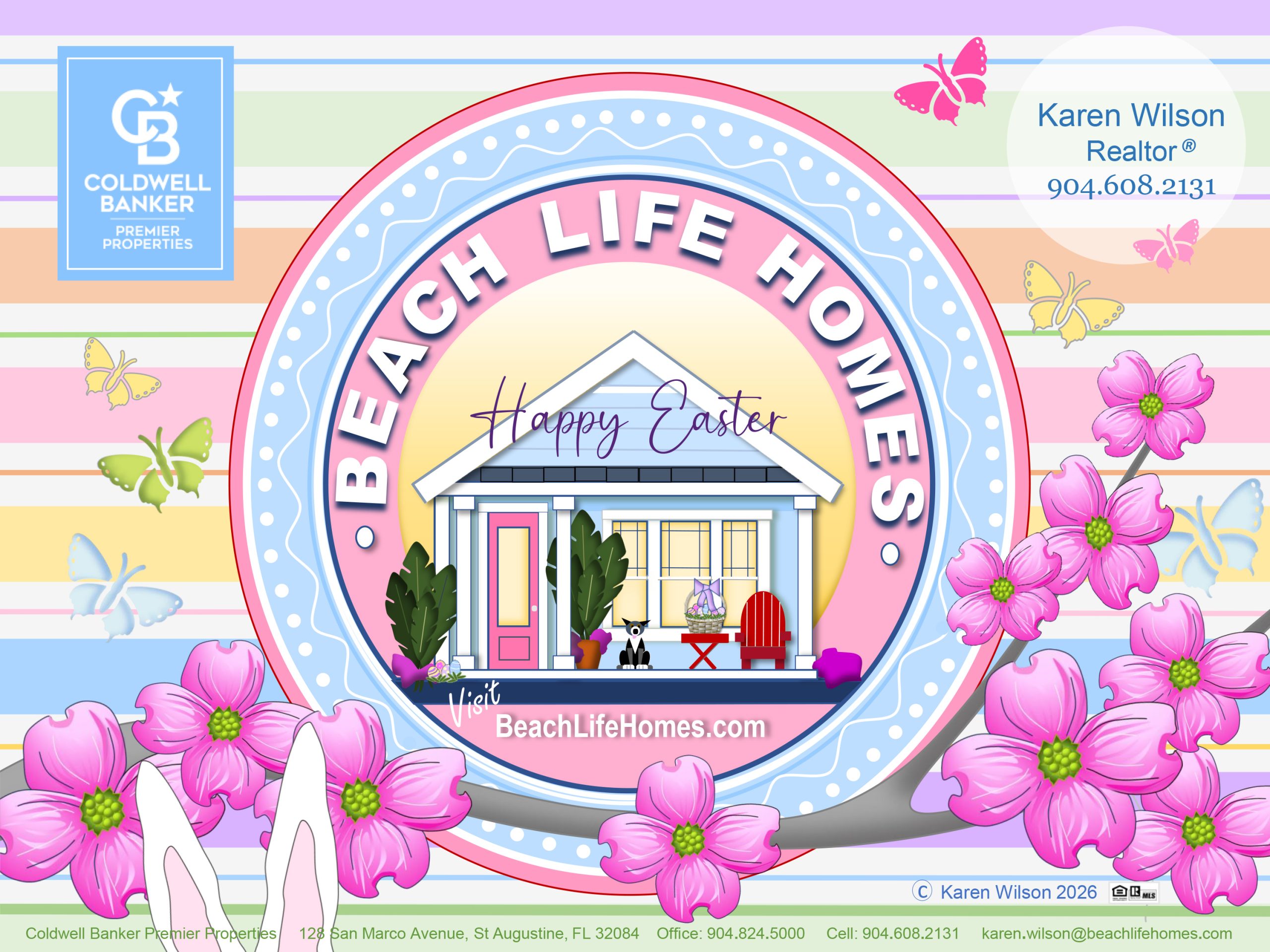 BeachLifeHomes - Easter 2026 - dogwoods
