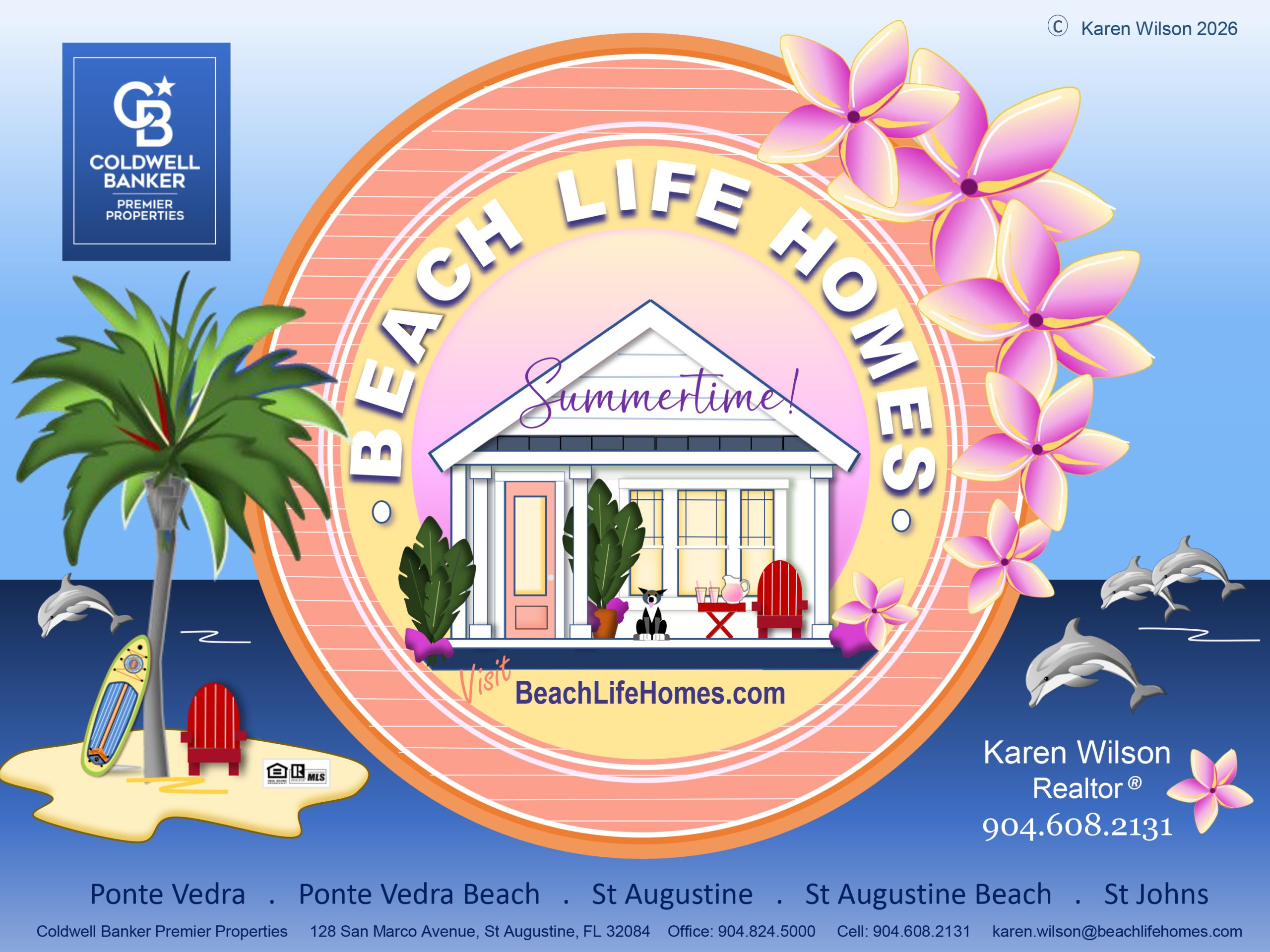 BeachLifeHomes - Frangipani, Summertime - June 2026